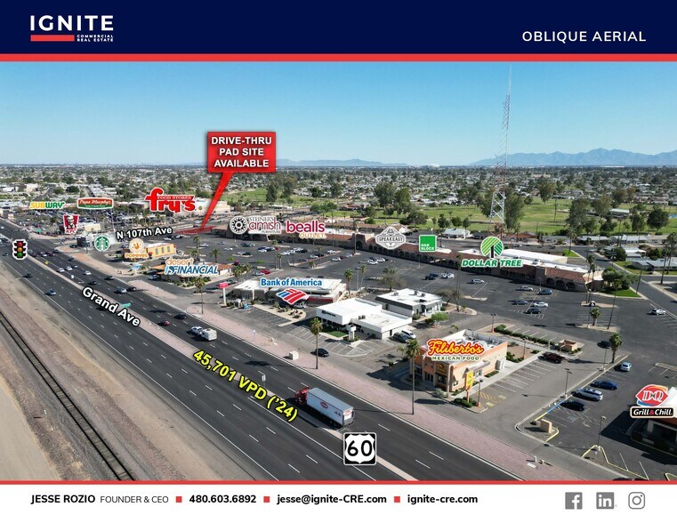 More Photos Of SWC of 107th Ave @ Grand Ave, Sun City Land For Sale