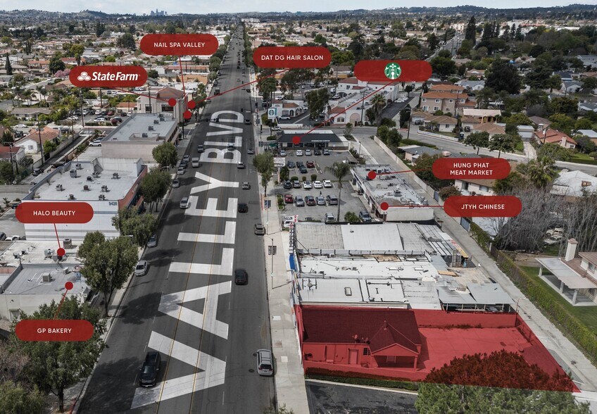 More Photos Of 9443-9445 Valley Blvd, Rosemead Storefront Retail Residential For Sale