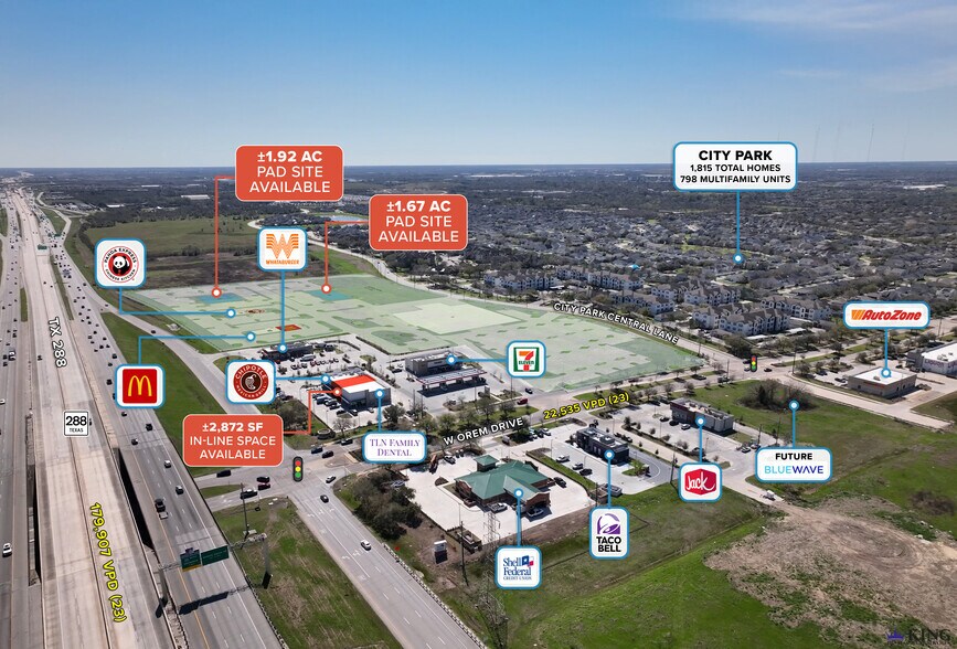 More Photos Of The Market @ City Park, Houston Unknown For Sale