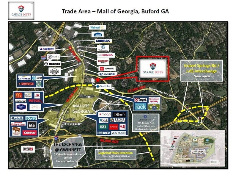 More Photos Of 3270 Gravel Springs Rd, Buford Light Distribution For Sale