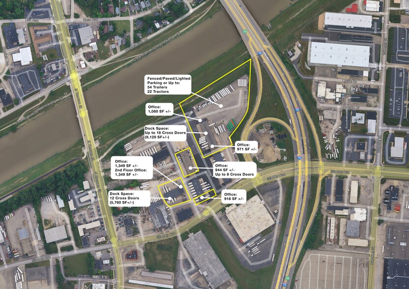Primary Photo Of 1799 Stanley Ave, Dayton Truck Terminal For Lease