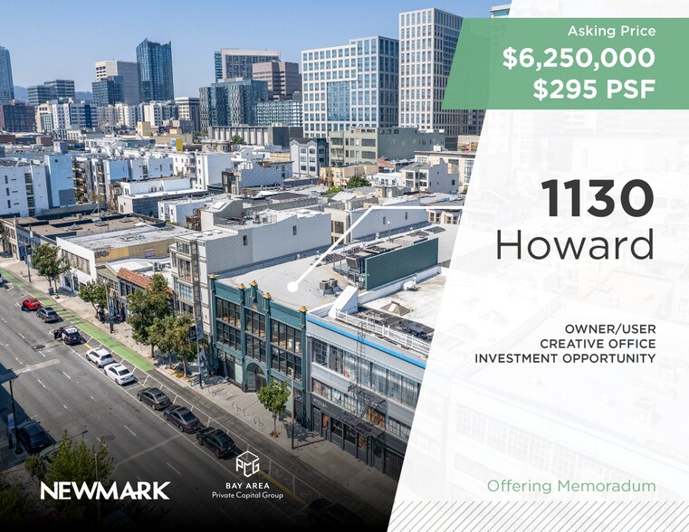 Primary Photo Of 1126-1130 Howard St, San Francisco Loft Creative Space For Sale