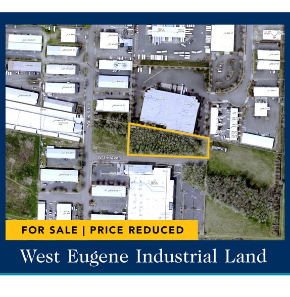Primary Photo Of Wallis & W 3rd Ave, Eugene Land For Sale