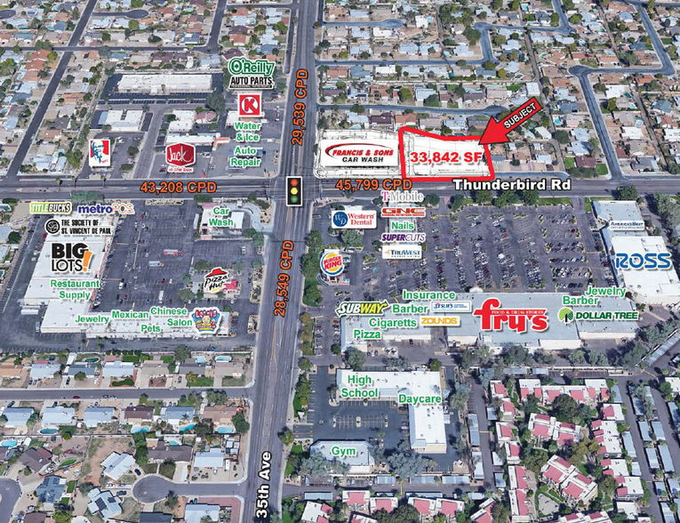 Primary Photo Of 3448 W Thunderbird Rd, Phoenix Land For Lease