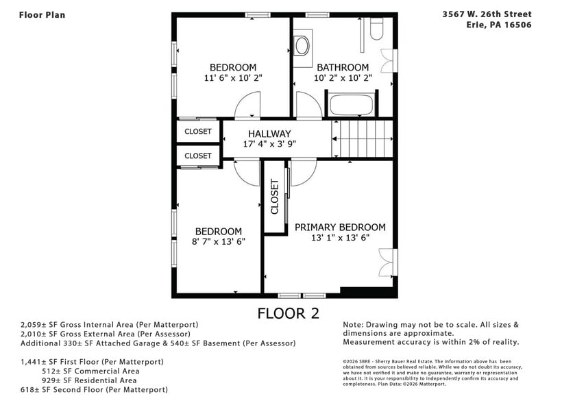 More Photos Of 3567 W 26th St, Erie Freestanding For Sale