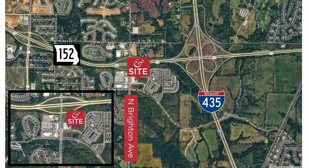 More Photos Of S&E M-152 Hwy & N Brighton Ave, Kansas City Land For Sale