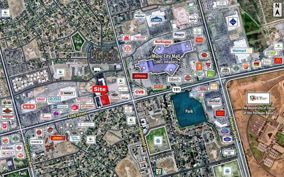 42nd Street & Wendover Ave, Odessa, TX 79762 Land For Lease