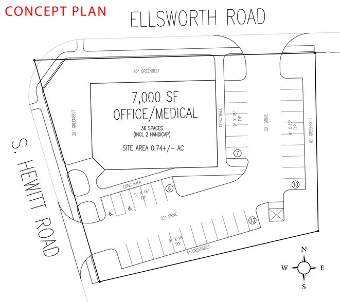 More Photos Of SEC of S Hewitt & Ellsworth Rd, Ypsilanti Land For Sale
