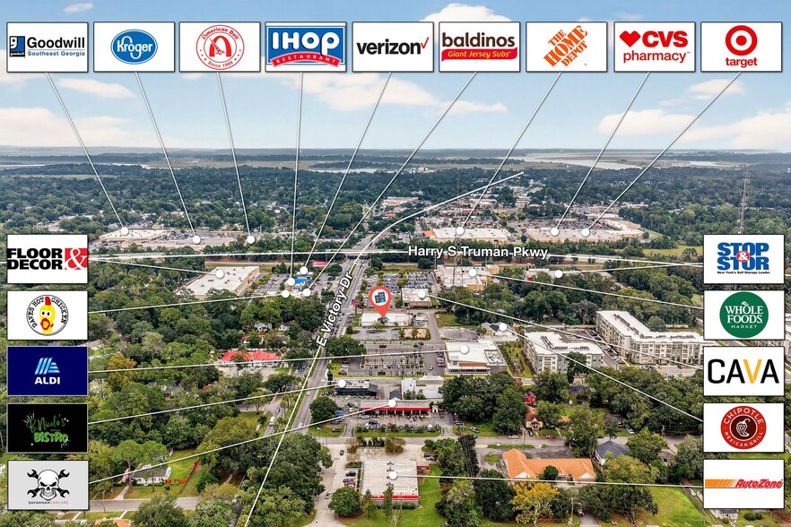 More Photos Of 1711 E Victory Dr, Savannah Storefront For Sale