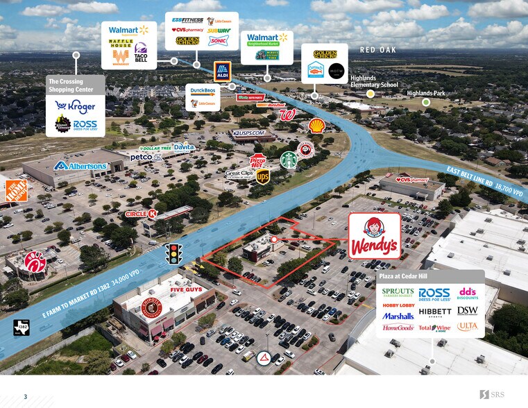 More Photos Of 404 E FM 1382, Cedar Hill Fast Food For Sale