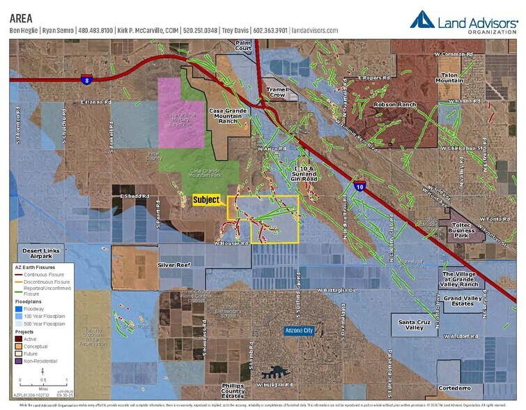 More Photos Of Sunland Gin Road & Shedd Road, Eloy Land For Sale