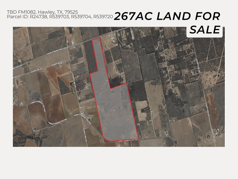 More Photos Of FM 1082, Hawley Land For Sale