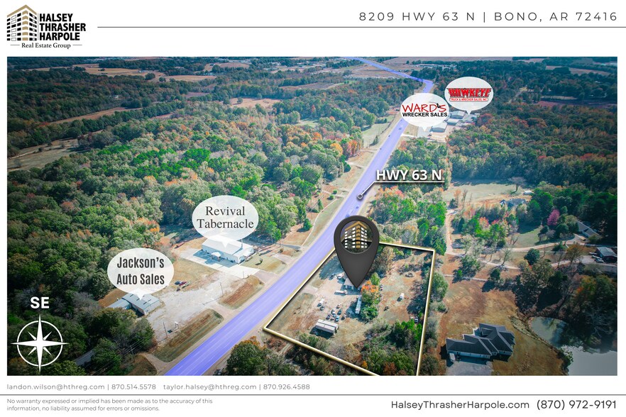 More Photos Of 8209 Highway 63 N, Bono Auto Repair For Sale