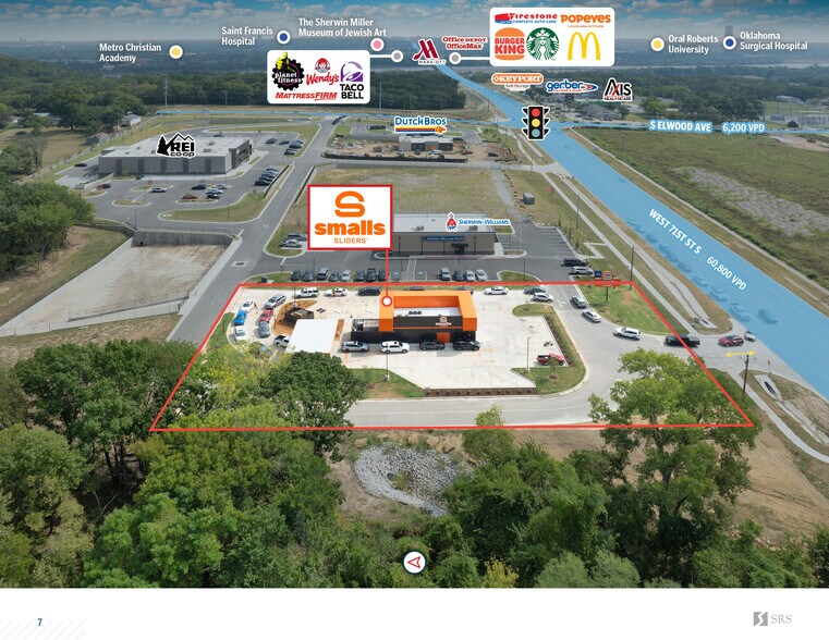 More Photos Of 619 W 71st St, Tulsa Fast Food For Sale