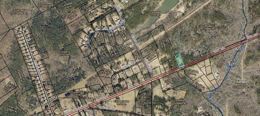 More Photos Of 0 Highway 138, Monroe Land For Sale