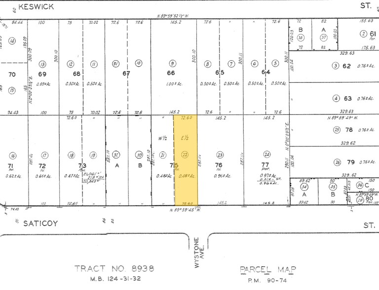 Primary Photo Of 19001 Saticoy St, Reseda Land For Lease