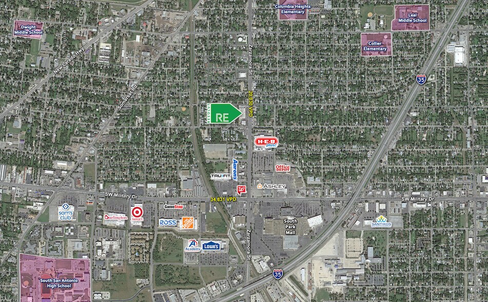 More Photos Of 6623 S Zarzamora St, San Antonio Freestanding For Lease