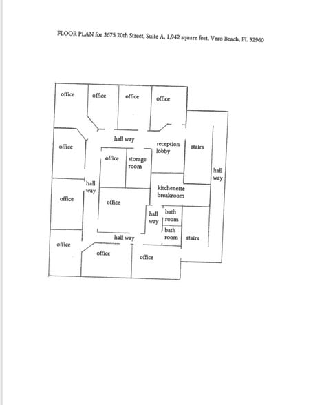 More Photos Of 3675 20th St, Vero Beach Office For Lease