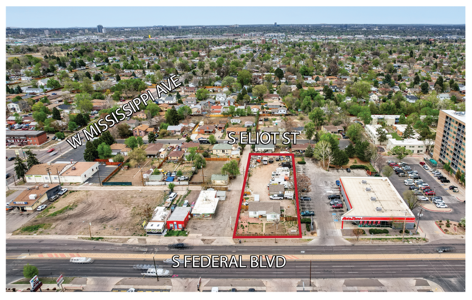 Primary Photo Of 1190 S Federal Blvd, Denver Land For Sale