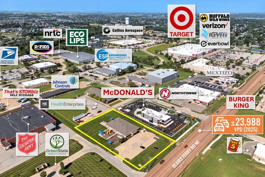 More Photos Of 1350 Blairs Ferry Rd NE, Cedar Rapids Land For Lease