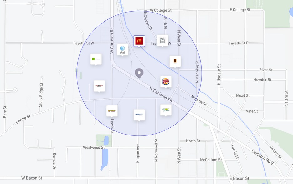 More Photos Of 75 W Carleton Rd, Hillsdale Restaurant For Sale