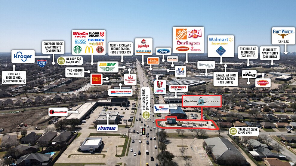 More Photos Of 5955 Rufe Snow Dr, Watauga Fast Food For Sale