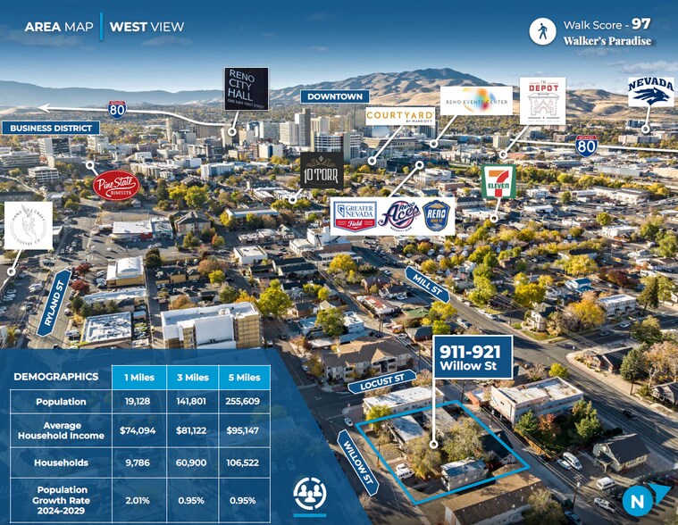 More Photos Of 911-921 Willow St, Reno Apartments For Sale