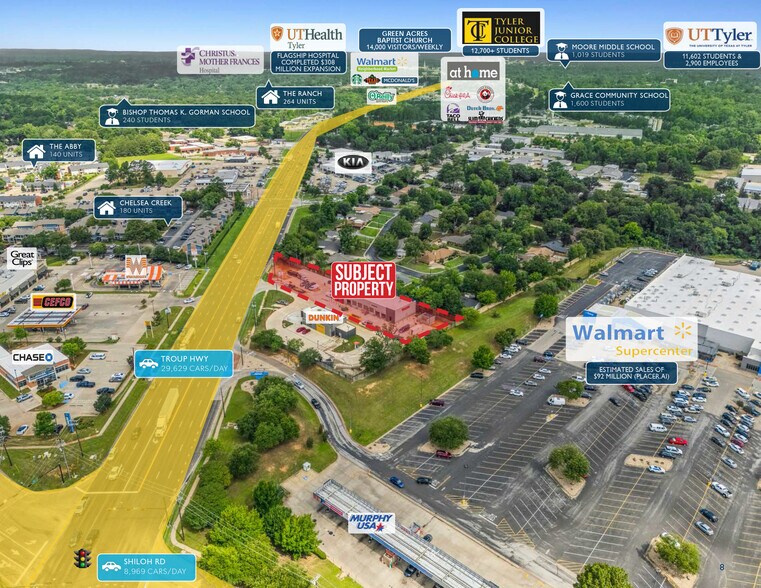 More Photos Of 5008-5012 Troup Hwy, Tyler Fast Food For Sale