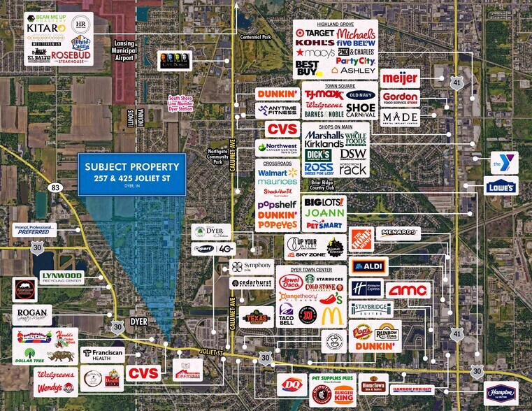 More Photos Of 425 Joliet St, Dyer Unknown For Lease