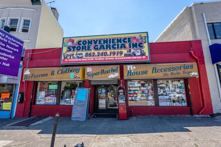 Primary Photo Of 132-134 Bloomfield Ave, Newark Storefront For Sale