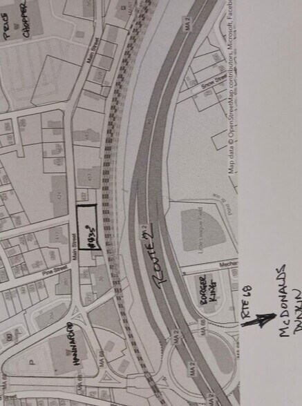 Primary Photo Of 435 Main st, Gardner Land For Sale