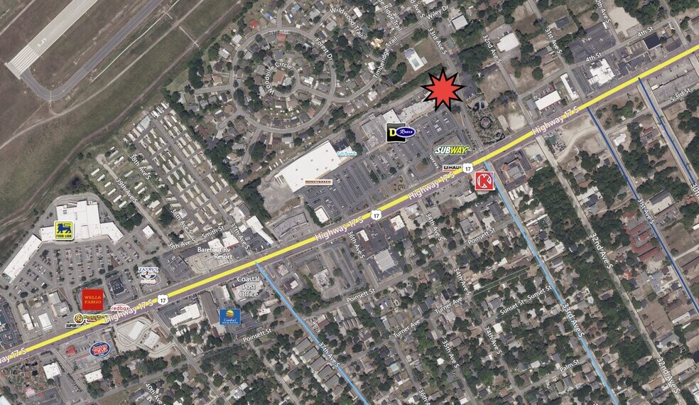 More Photos Of 3302-3338 Highway 17 S, North Myrtle Beach Storefront For Lease