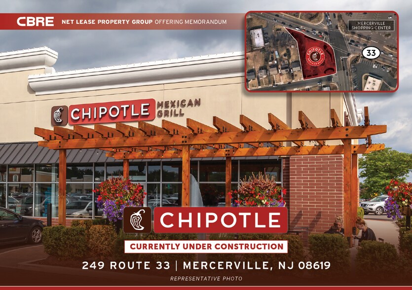 Primary Photo Of 249 Highway 33, Mercerville Fast Food For Sale