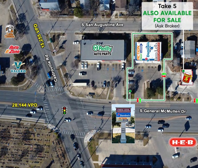 More Photos Of 941 S General McMullen Dr, San Antonio Storefront For Sale