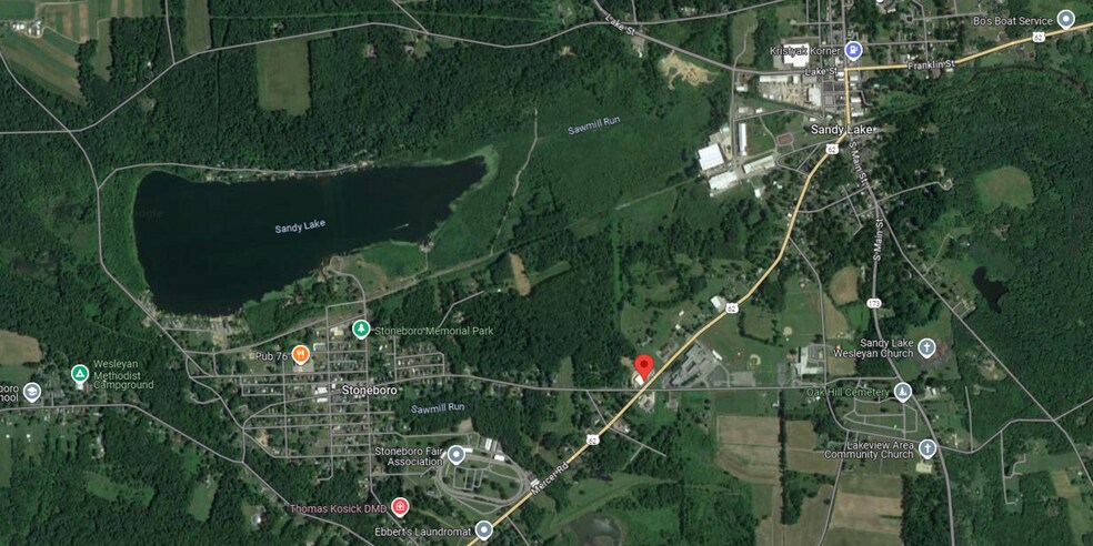 More Photos Of 2447 Mercer St, Stoneboro Freestanding For Lease