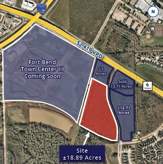 More Photos Of 0 Highway 6, Missouri City Land For Sale