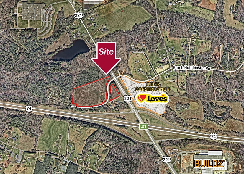 Primary Photo Of US 221 @ Burch Hutchins Road, Forest City Land For Lease