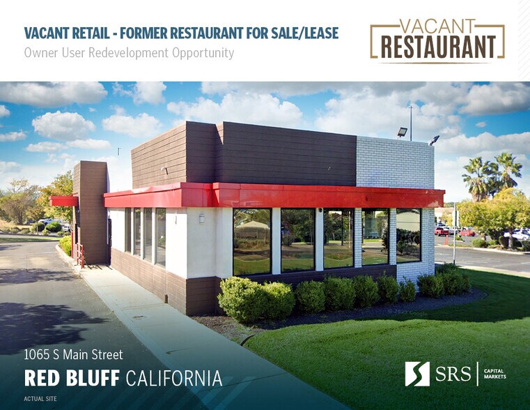 Primary Photo Of 1065 S Main St, Red Bluff Fast Food For Sale