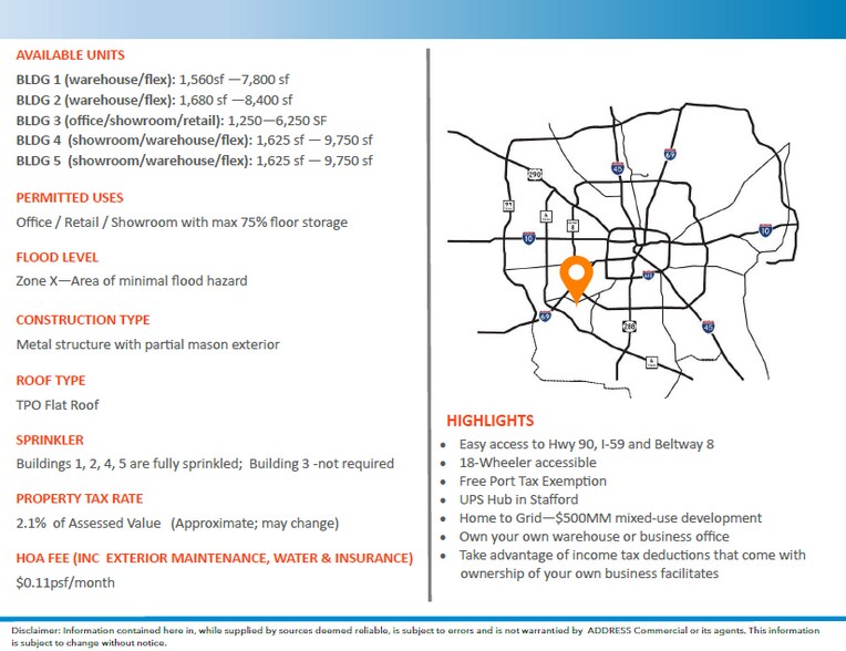 More Photos Of 4231 S Main St, Stafford Storefront Retail Office For Lease