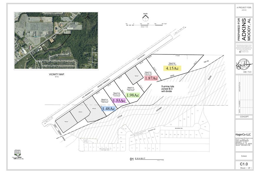 More Photos Of 2490 Moody Pky, Moody Land For Sale