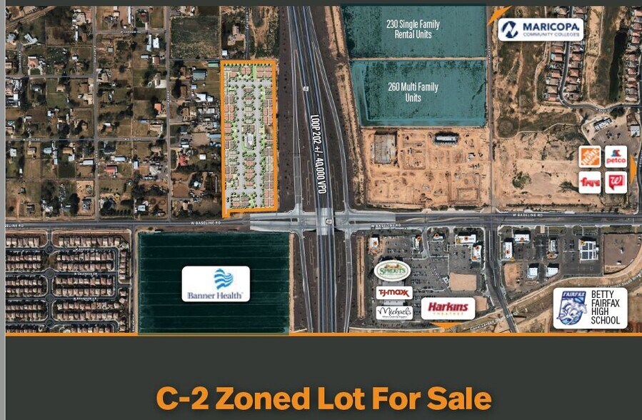 More Photos Of Loop 202 & Baseline Rd, Phoenix Land For Sale