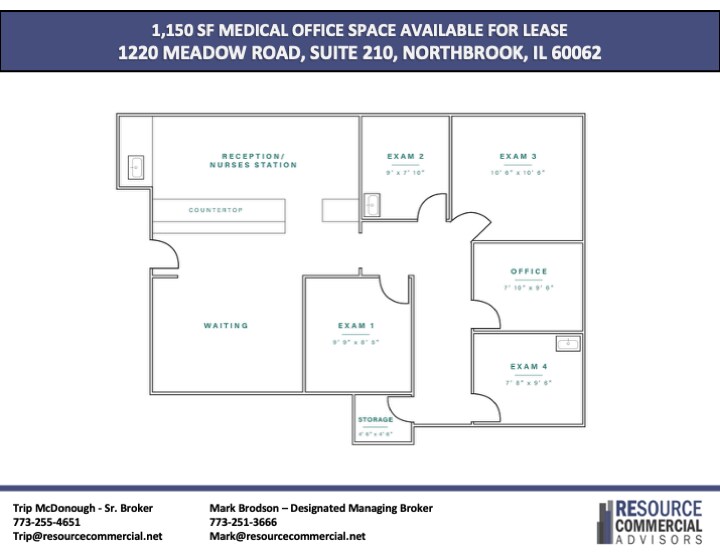 More Photos Of 1220 Meadow Rd, Northbrook Medical For Lease