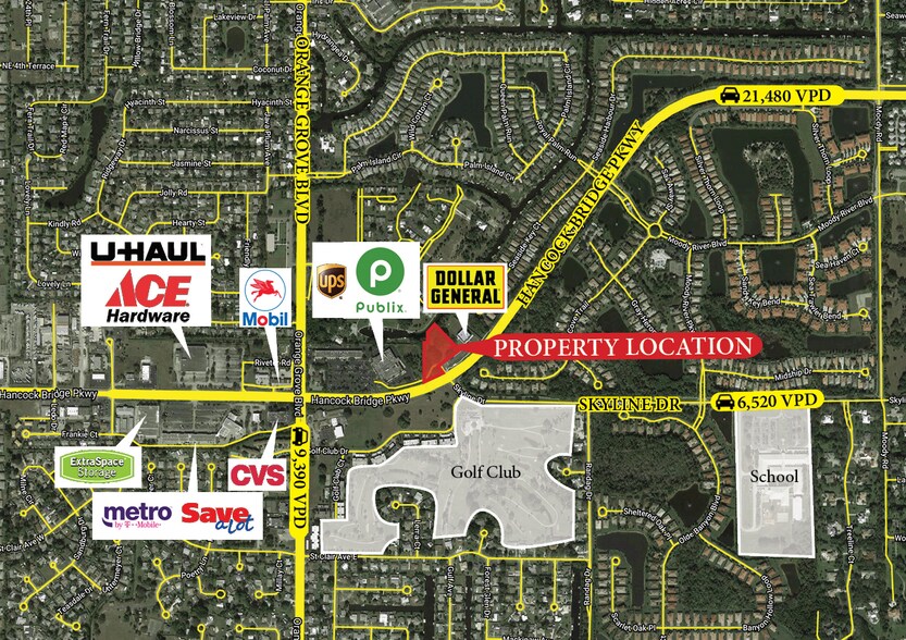 Primary Photo Of 4055 Hancock Bridge Pky, North Fort Myers Land For Sale