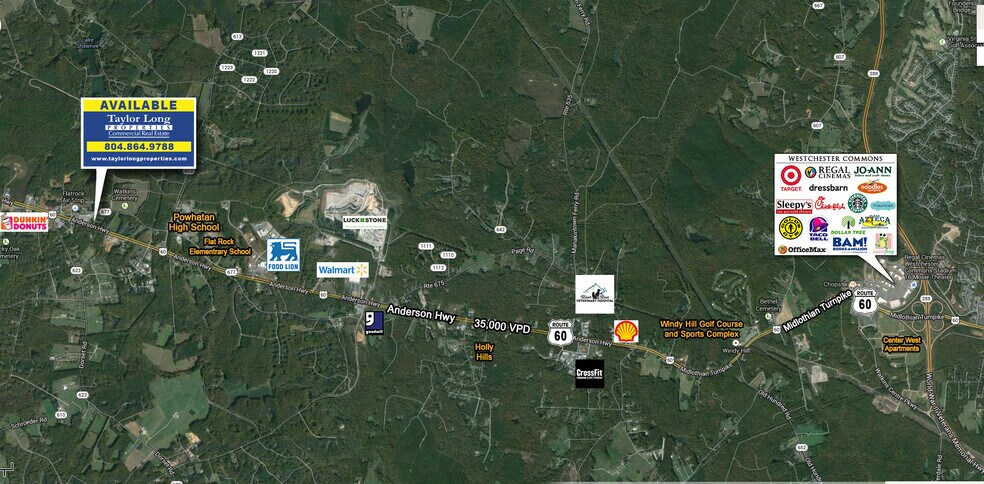 More Photos Of 2562 Anderson Hwy, Powhatan Freestanding For Lease