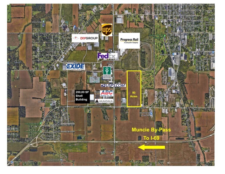 Primary Photo Of 900 W Fuson Rd, Muncie Land For Sale