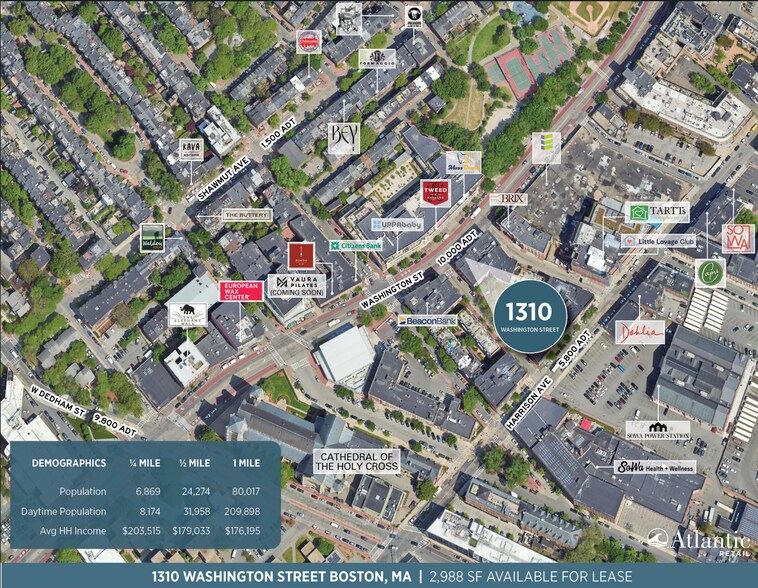 More Photos Of 1310 Washington St, Boston General Retail For Lease