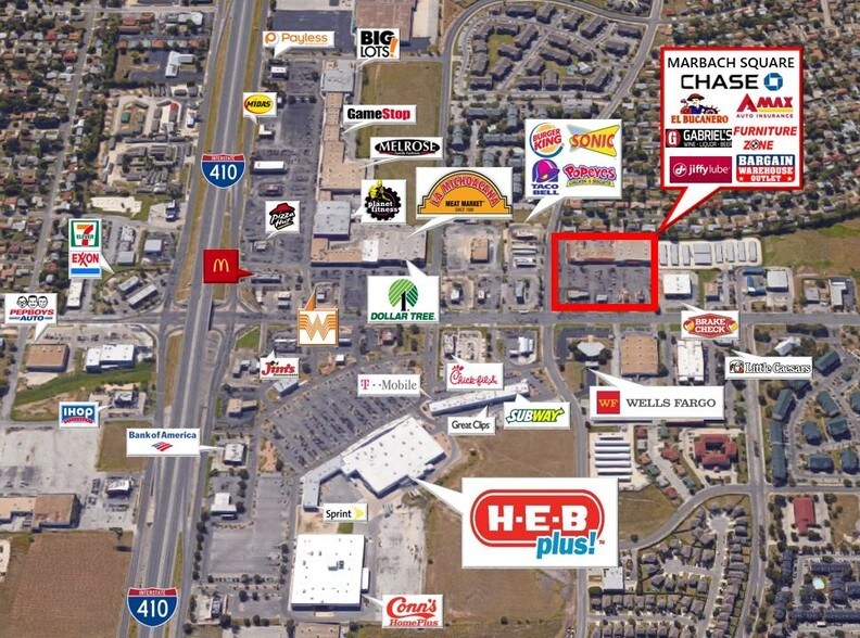 More Photos Of 8300-8400 Marbach Rd, San Antonio Unknown For Lease