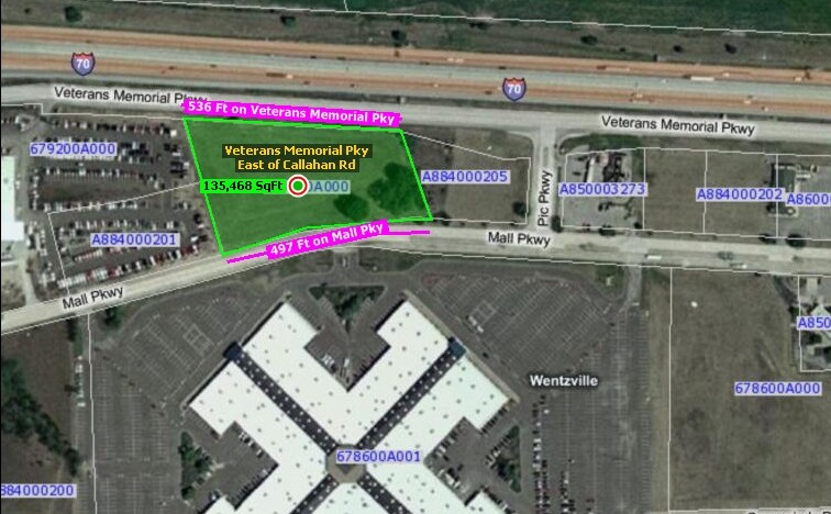 More Photos Of Veterans Memorial Pky @ Mall Pky, Wentzville Land For Sale