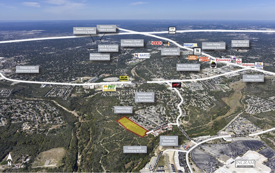 More Photos Of 6903 Border Brook, San Antonio Land For Sale