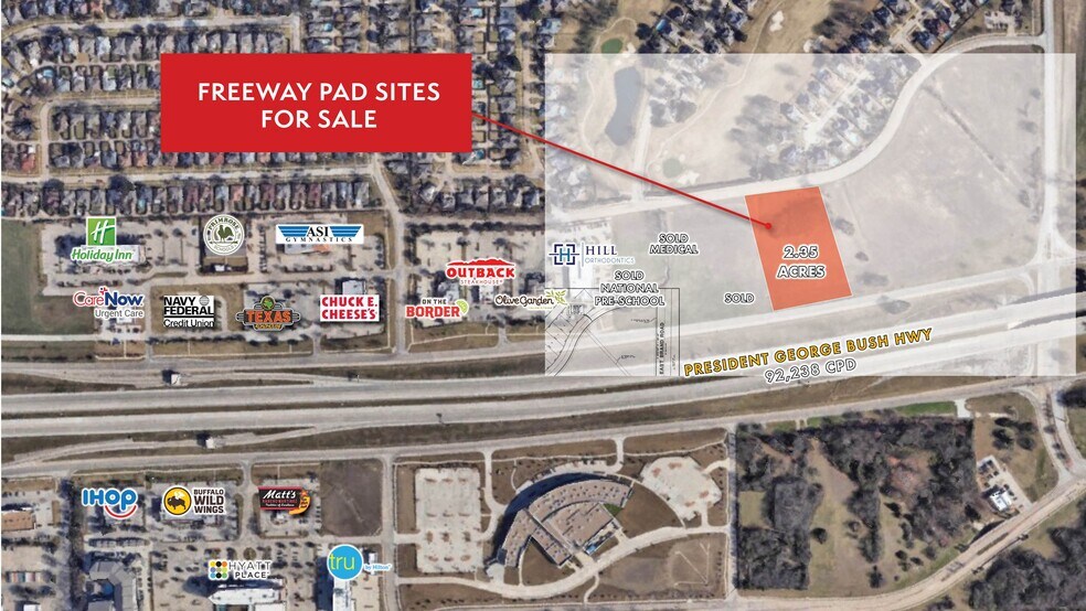 Primary Photo Of 4780 President George Bush hwy, Garland Land For Sale